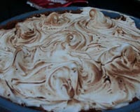 Tarte au citron meringuée sur lit de spéculos