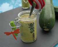 Verrine de courgettes fromagère de lili