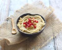 Houmous aux graines de grenade