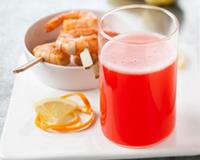 Le ton est donné, c'est Scarlett qui vous entraîne ! Alors les crevettes viennent frayer et le tout est accompagné d'ail et de citron.