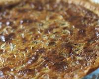 Une tarte goûteuse et onctueuse !