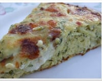 Clafoutis fondant de courgettes
