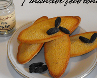 Financier à la fève tonka
