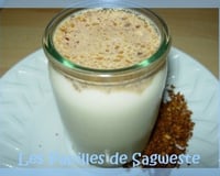 Yaourts au pralin léger