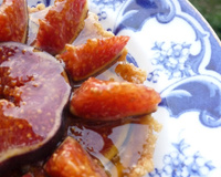 Tartelettes figues et mascarpone au miel de châtaigner sans cuisson