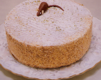 Entremêts en forme de fromage de Brie