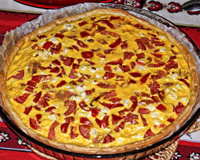 Tarte pomme de terre/jambon