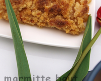 Crumble aux pommes savoureux