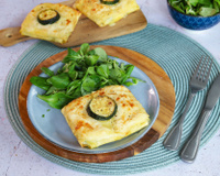 Lasagnes en portefeuilles aux courgettes