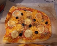 Pizza au fromage de chèvre