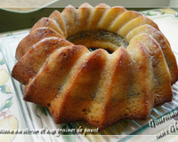 Gâteau au citron et aux graines de pavot