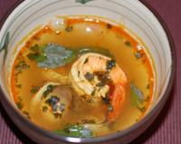 Une soupe Thaï exotique.