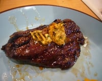 Hampe de bœuf marinée à la créole