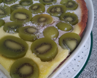 Clafoutis au kiwi