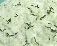 Raita au concombre et à la menthe