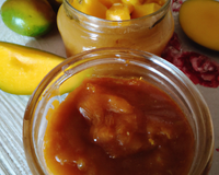 Chutney de mangues piment et gingembre