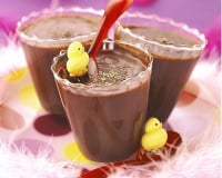 Crème au chocolat à la cassonade
