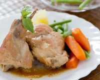 Lapin sauce matelote