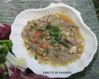 Emietté de sardines aux épices