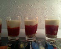 Verrines fraises-mascarpone