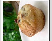 Muffins coco-cranberries