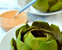 Artichauts à la vinaigrette