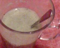 Velouté de courgettes à la crème