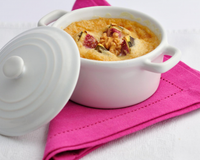 Gratin de figues à la crème de noix