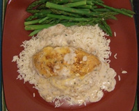 Filet mignon de veau gratiné au chaource