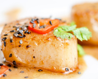 Noix de Saint-Jacques poêlées et parfumées