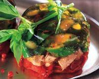 Une entrée surprenante et pleine de saveurs qui met en valeur un abat de choix !Plat idéal un soir d'été...