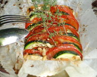 Tian provençal de courgettes et tomates