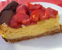 Cheesecake aux fraises express
