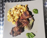 Epaule d'agneau au barbecue