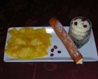 Dessert tout en fraîcheur