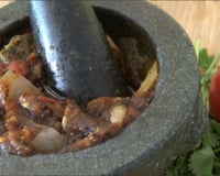Sauce tomate au mortier
