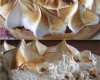 Gâteau rhubarbe et pralines