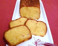 Quatre-quarts pommes au safran de Retz