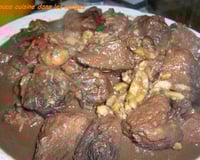 Civet de biche aux marrons