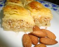Baklawa au amandes.