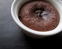 Moelleux au chocolat & son cœur coulant à la crème de marrons