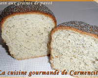 Pain aux graines de pavot classique
