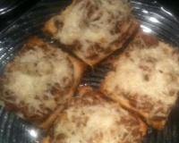 Sauce pizza sur pain de mie