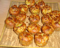 Muffins courgettes et lardons