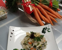 Risotto aux légumes de printemps