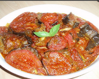 Aubergines à la tomate