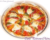 Tarte Poivron Chèvre