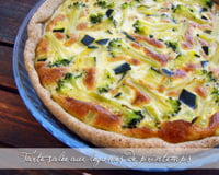 Tarte salée aux légumes de printemps