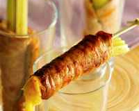 Brochettes d'emmental à la Japonaise