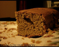 Moelleux à la crème de marron et aux œufs de cane